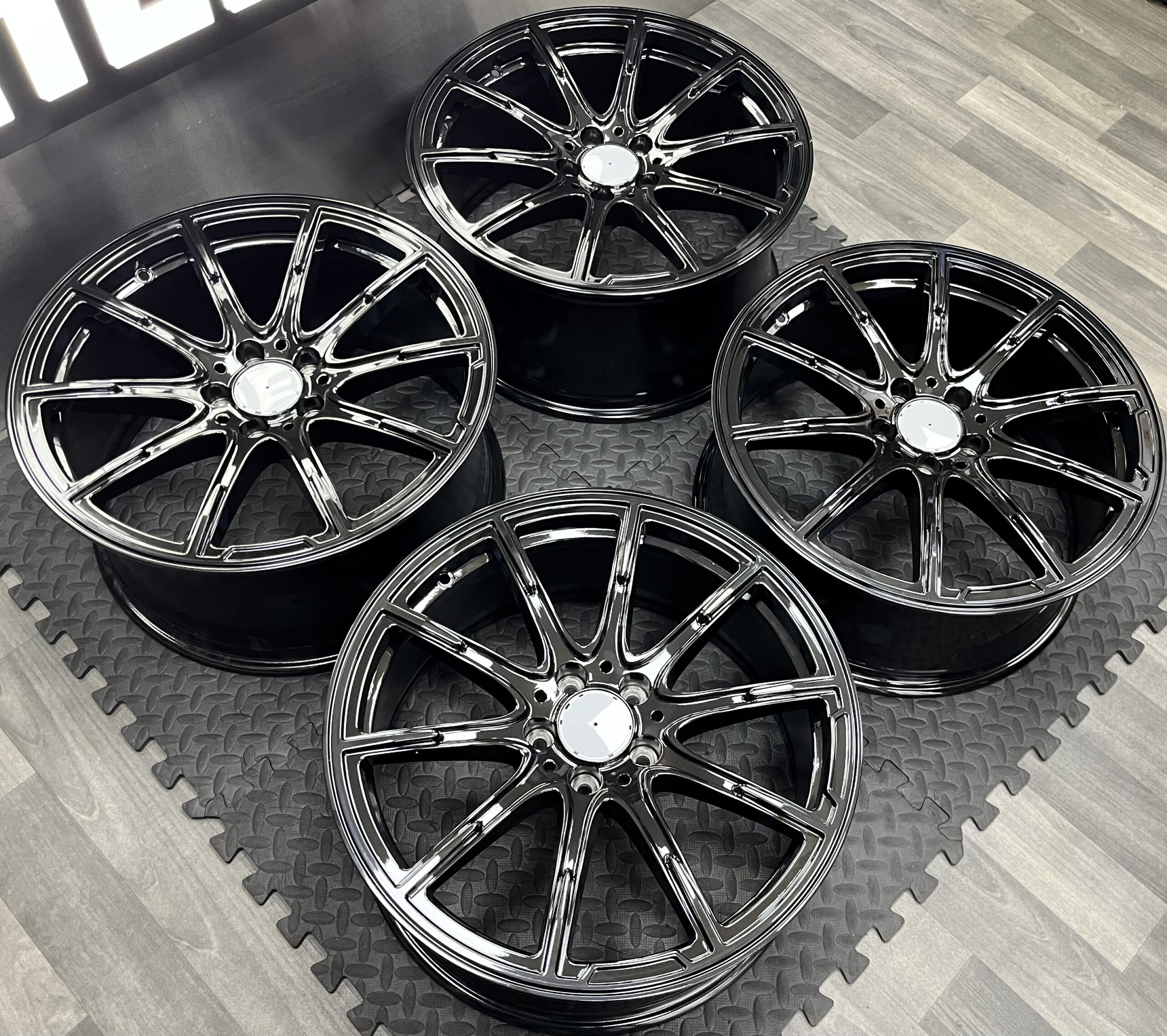 MERCEDES BRABUS BLACK EDITION STYLE 5X112 66.6 - Image 3