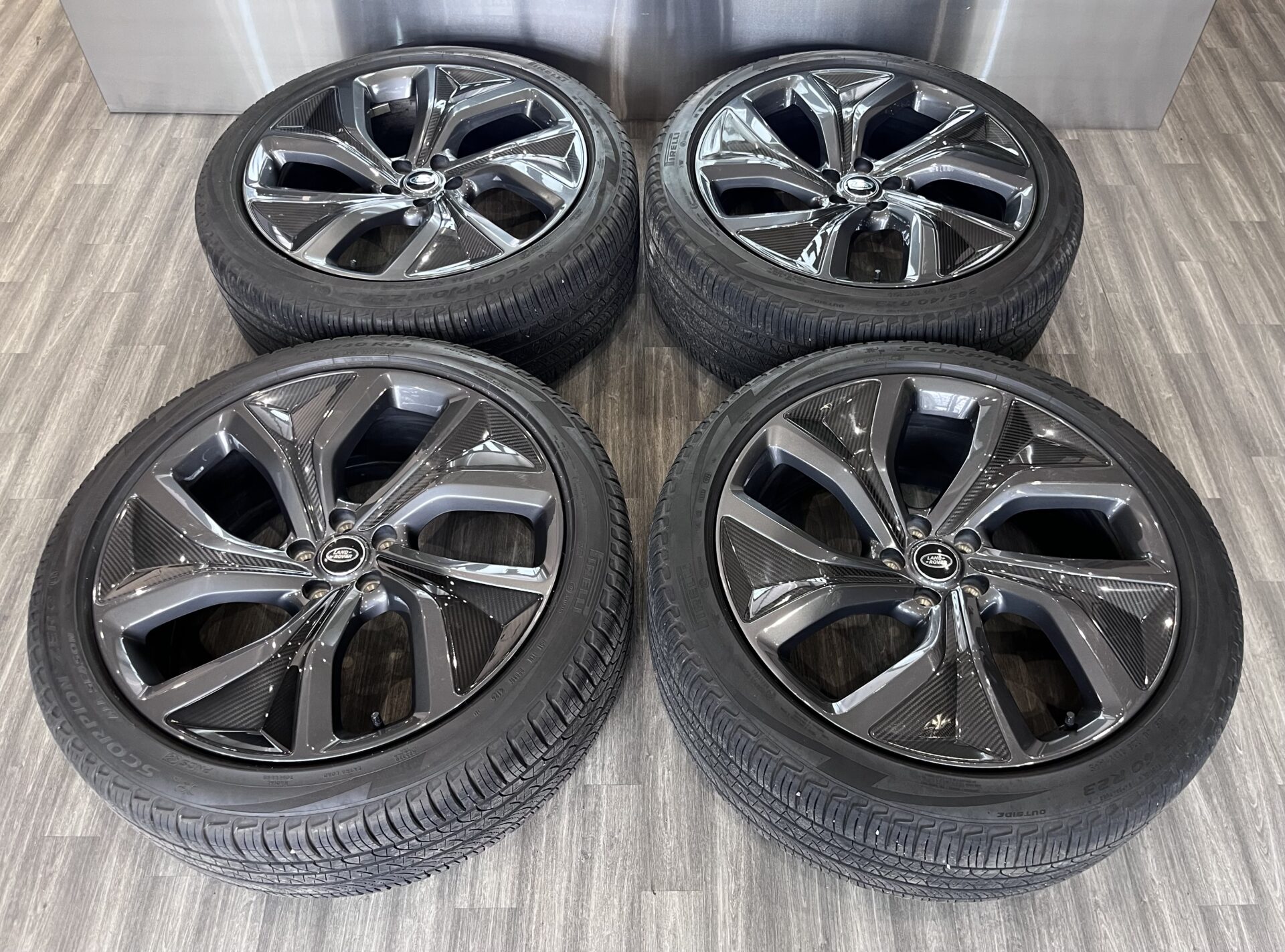 GENUINE USED RANGE ROVER 5128 WHEELS & TYRES 5X120 72.6 - Image 2