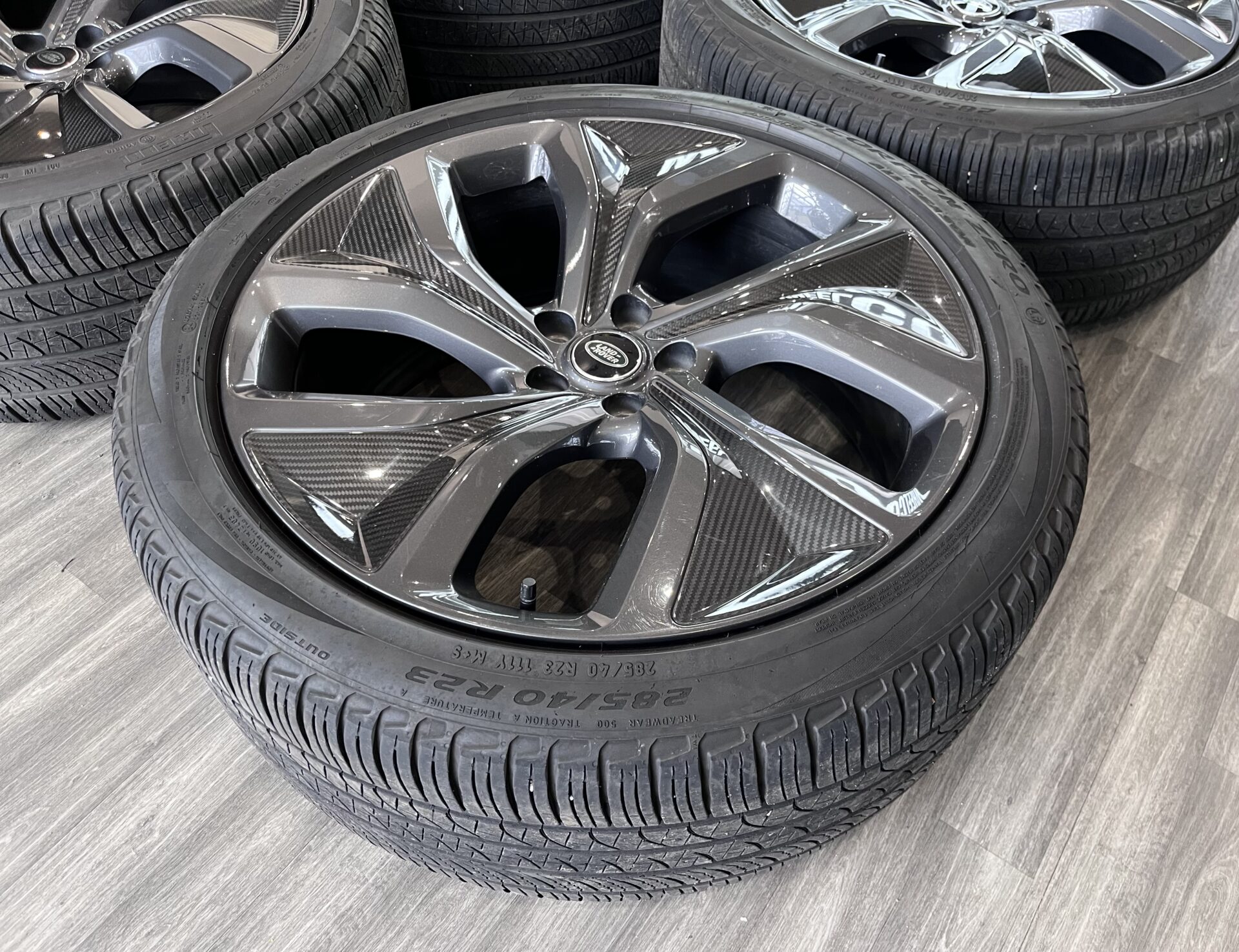 GENUINE USED RANGE ROVER 5128 WHEELS & TYRES 5X120 72.6 - Image 3